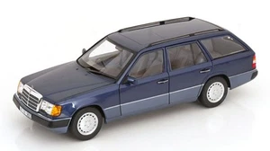 1:18 Norev Mercedes 300D S124 Estate 1990 bluemetallic - Bild 1 von 5