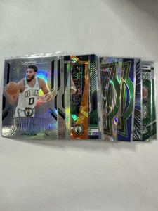 Lote de 22 tarjetas Jayson Tatum 2024-25 color sin duplicados ver fotos Prizm Select Optic - Imagen 1 de 11