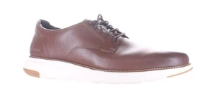 Zapato de vestir Cole Haan para hombre Zerogrand remasterizado punta lisa marrón Oxford talla 12 - Imagen 1 de 4