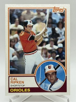 Cal Ripken Jr. 1983 Topps #163 2nd Year HOF J2 45 - Imagem 1 de 4