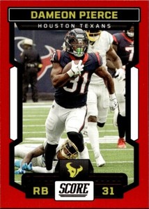 Dameon Pierce 2023 Score Football - #2 - Houston Texans