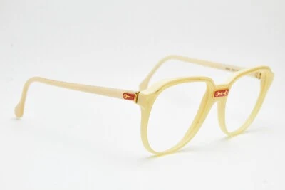GUCCI eyeglasses women's frame 1980s vintage white eyeglasses 316 hipsters - Image 1 of 4