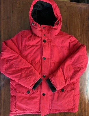 Chaqueta con Capucha Express Parka Para Hombre XL Resistente al Agua, Forro Sherpa Extraíble Foto 1 de 4