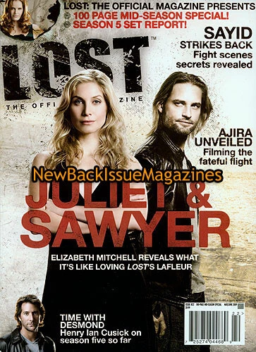Lost 6/09,Elizabeth Mitchell,Josh Holloway,June 2009,Television ABC,*BRAND NEW* - Image 1 of 1
