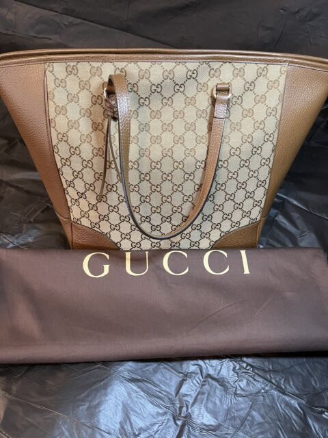 Bolsa Gucci Guccissima Medium Bree Marrom Original - ZPP4