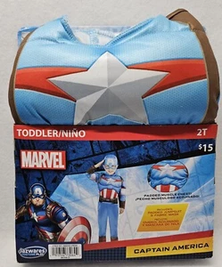 MARVEL Captain America Official Toddler Halloween Costume Size 2T/New  - Picture 1 of 8