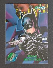 1995 Fleer Metal Batman Forever #33 Pole Position