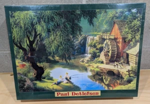 NOS Sealed Yanoman 1000 Piece Jigsaw Puzzle - The Good Old Days - Paul Detlefsen - Picture 1 of 3