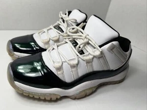 Nike Air Jordan 11 Retro Bajo GS Esmeralda/Blanco Tenis (528896-145) Talla 6y GDFAS!!️ - Imagen 1 de 12
