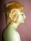 RARE sgnd: MUNZERLITE boudoir doll bust, 1920's elegant composition night light 