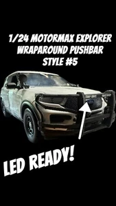 1/24 Motormax Explorer Wraparound Pushbar #5 Police Fire EMS Custom - Picture 1 of 4