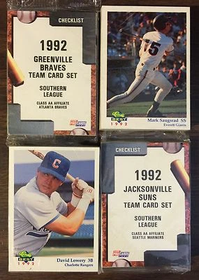 1992 Fleer ProCards PALM SPRINGS-Angel Minor League Complete UNOPEN Set G7015320 - Image 1 of 4