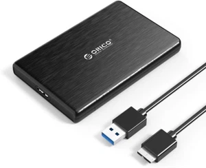 2 Terabyte External Hard Drive USB 3.0 Case 1T SATA III 2.5 Enclosure Tool - Picture 1 of 12