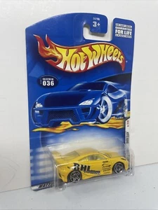 2001 Hot Wheels #36 First Editions 24/36 TOYOTA CELICA Yellow w/Pr5 Spoke Wheels - Picture 1 of 4