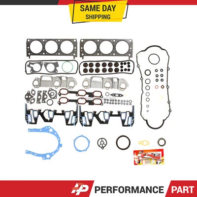 全套垫片套装适用于 00-03 Pontiac Grand AM 别克雪佛兰 Impala Oldsmobile 3.4 OHV — 第 1/4 张图片