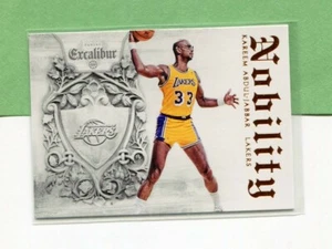 KAREEM ABDUL-JABBAR LOS ANGELES LAKERS 2014 PANINI NBA EXCALIBUR NOBILITY #11 - Picture 1 of 2