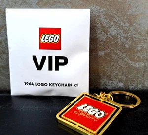 LEGO 1964 Logo Schlüsselanhänger / Keychain (VIP) - Neu - Picture 1 of 4