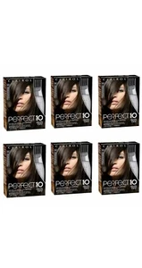 Clairol Perfect 10 Bonito y Fácil Color de Cabello 5A Medio Marrón Ceniza Paquete de 6 - Imagen 1 de 2