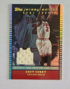 2003-04 Topps Jersey Edition Eddy Curry Chicago Bulls - Jersey