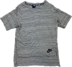 Nike advance knit top shirt tee gray short sleeve 838954 Womens Size XS - Picture 1 of 8