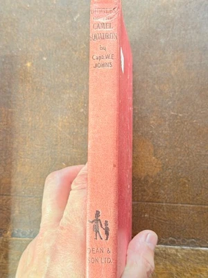 Vintage Biggles Book Biggles of the Camel Squadron - Image 1 of 3