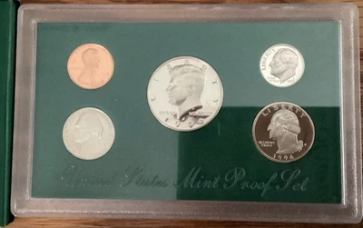 1996 United States Mint Proof Set. Box + COA - Image 1 of 4