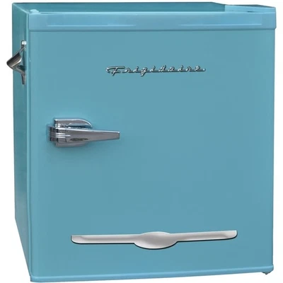 Frigidaire EFR176-BLUE 1.6 cu ft Blue Retro Fridge with Side Bottle Opener. for - Image 1 of 2