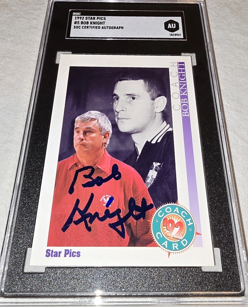 その他 UD Bob Knight auto 25 auto その他 UD Bob Knight auto 25