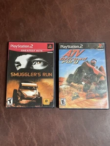 Lotto giochi PS2 Smuggler’s Run e ATV Offroad Fury testati completi PlayStation 2 - Foto 1 di 3