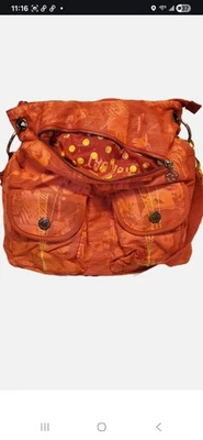 Monedero de mujer, bolso de mano Cirque Du Soleil.  Bandolera colorida creativa, brillante Foto 1 de 4