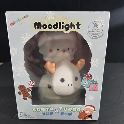 "Santa & Turbo"Luz de humor"Mimicoco branco quente luz noturna sem fio ×3 AAA NOVO NA CAIXA - Imagem 1 de 4