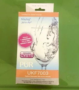 Filtro de agua helada para refrigerador Maytag PUR Jenn-Air OEM UKF7003 genuino - Imagen 1 de 10