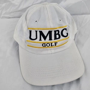 Cappello Berretto Vintage UMBC Retrievers Golf College Bianco Snapback NCAA Uomo Il Gioco - Foto 1 di 9