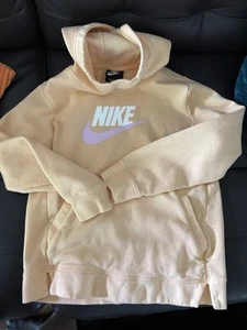Girls size XL Peach Colored Hoodie GUC - Picture 1 of 5