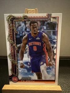 2025-26 Topps Holiday #H33 Jalen Duren - Picture 1 of 2