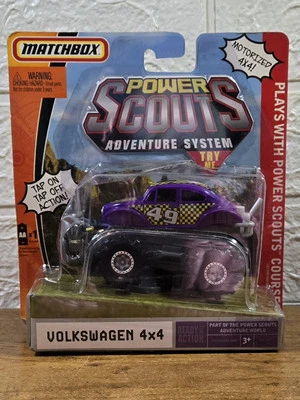Matchbox Power Scouts Adventure System Volkswagen 4x4, 2008 a batería, nuevo Foto 1 de 4