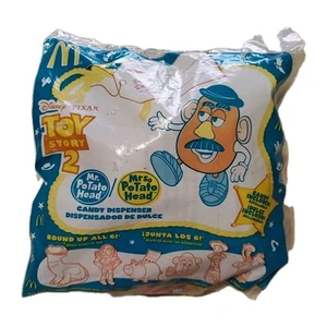 1999 Sealed McDonalds Disney Toy Story 2 Mr./Mrs. Potato Head Candy Dispenser - Picture 1 of 6