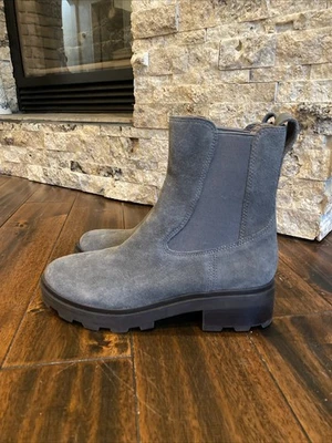 Bota Madewell Wycoff Chelsea LugSole Gris Gamuza Talla 8 Foto 1 de 4