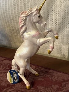 Unicorno da allevamento Breyer serie Collecta rosa e perla - Foto 1 di 4