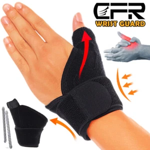 Wrist Brace Support Thumb Splint Hand Compression Gloves Carpal Tunnel Arthritis - Picture 1 of 12
