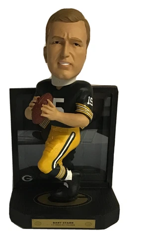 Green Bay Packers Bart Starr Foco Jersey Bobblehead Limited Edition #1,008 JL/A5 Cover