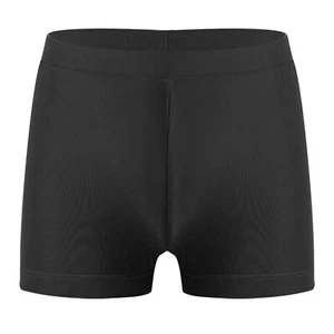 Kids Girls Quick-Dry Swimming Shorts Solid Color Pool Beach Bathing Swim Shorts - Picture 1 of 67
