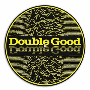 Double Good Pleasures Acid House Dance Music Rave Techno DJ Slipmat - Picture 1 of 3