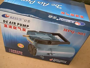 12v Batterie -Transport - Belüfter MPQ905 6000 l/h Sauerstoffpumpe Teichbelüfter - Bild 1 von 1