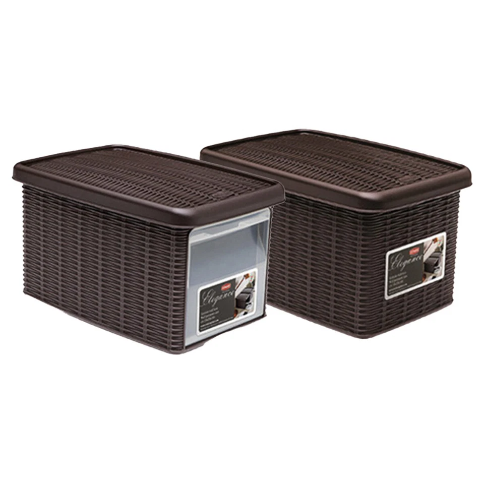 Stefanplast Stefanplastscatola con apertura 39x29x21 Elegance Moka (w8o)