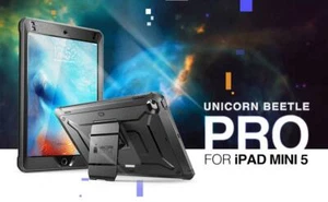 For Apple iPad Mini 5, SUPCASE Full-Body Rugged Kickstand with Screen Case Cover - Picture 1 of 26
