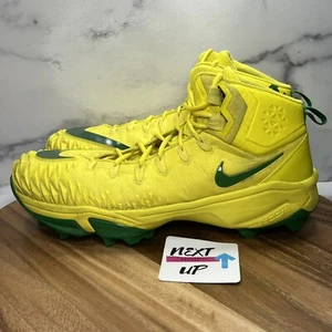 Nike Force Savage Pro Shark PE Oregon Ducks PLAYER ISSUE SAMPLE Cleats sz 16 - Picture 1 of 11