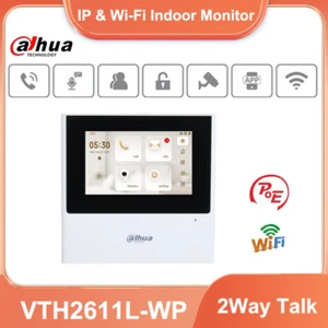 Estación interior Dhua VTH2611L-WP IP y Wi-Fi monitor interior POE video intercomunicador APP - Imagen 1 de 7