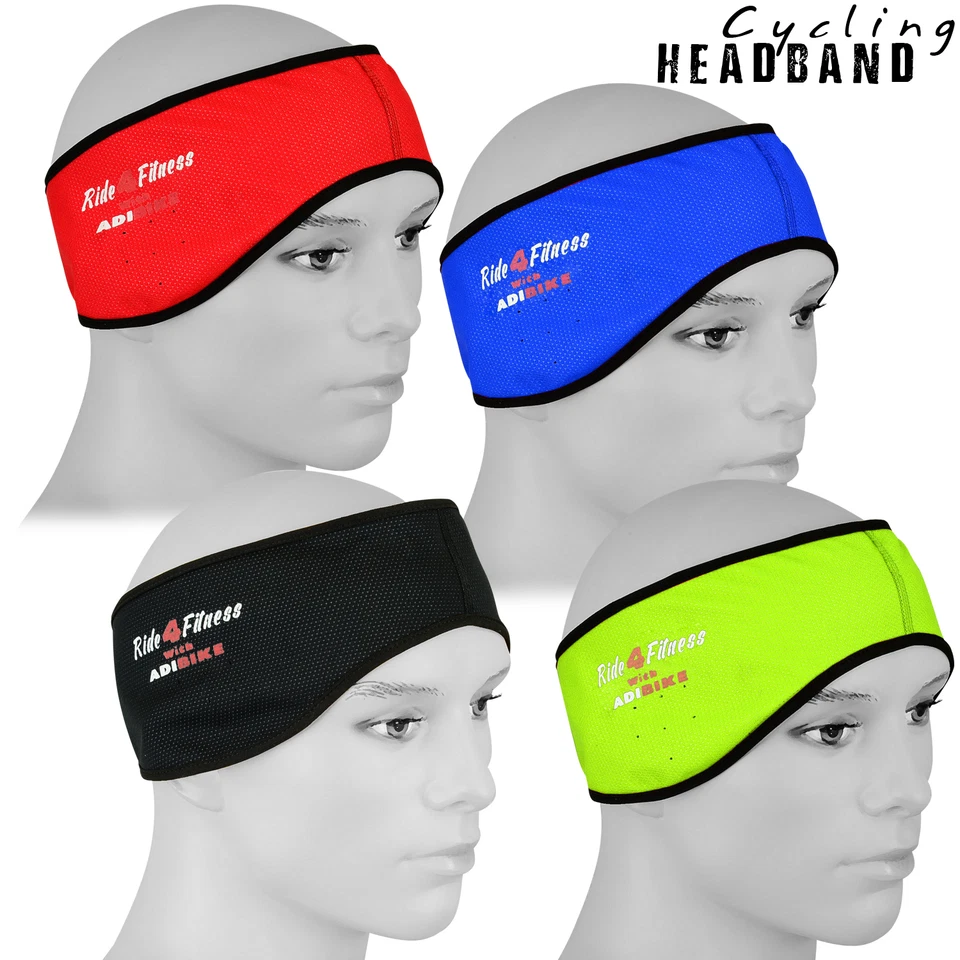 ADIBIKE Radfahren Stirnband Ohrwärmer Thermo Laufen Kopfband Einheitsgröße für alle