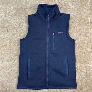 Patagonia Boys vest Large reg Heather Better Sweater Fleece Hiking Full Zip - Picture 1 of 14
